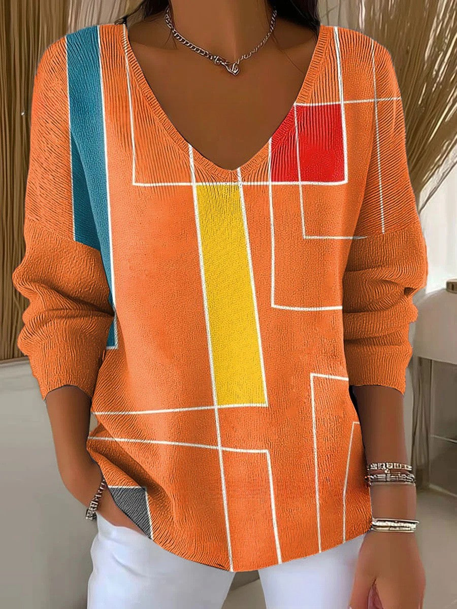 JULIETTE | V-Neck Knit Sweater