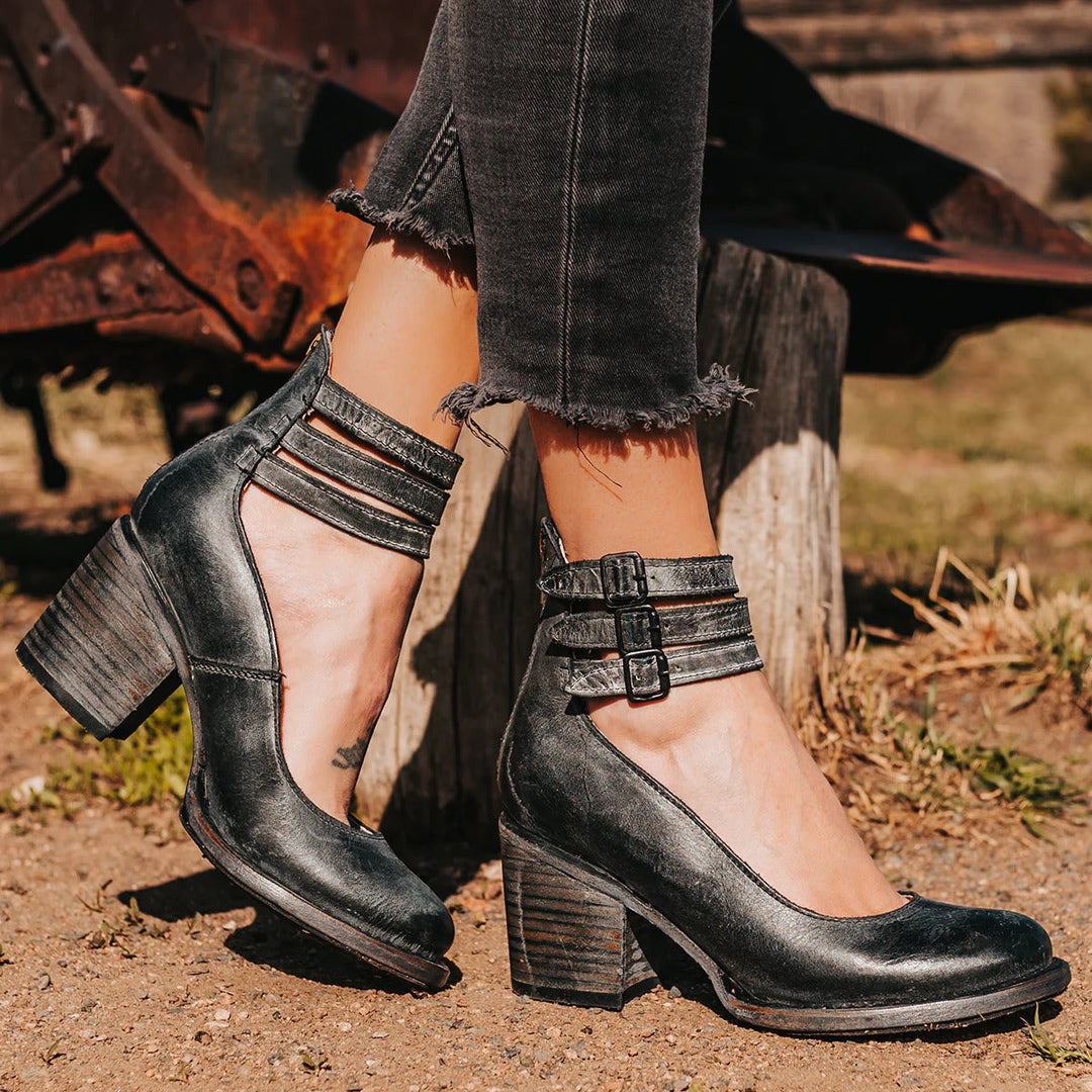 Everly™ - Strapped Block Heel Shoes