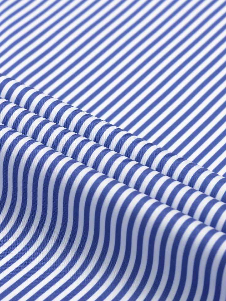 James Striped Button-Up Shirt