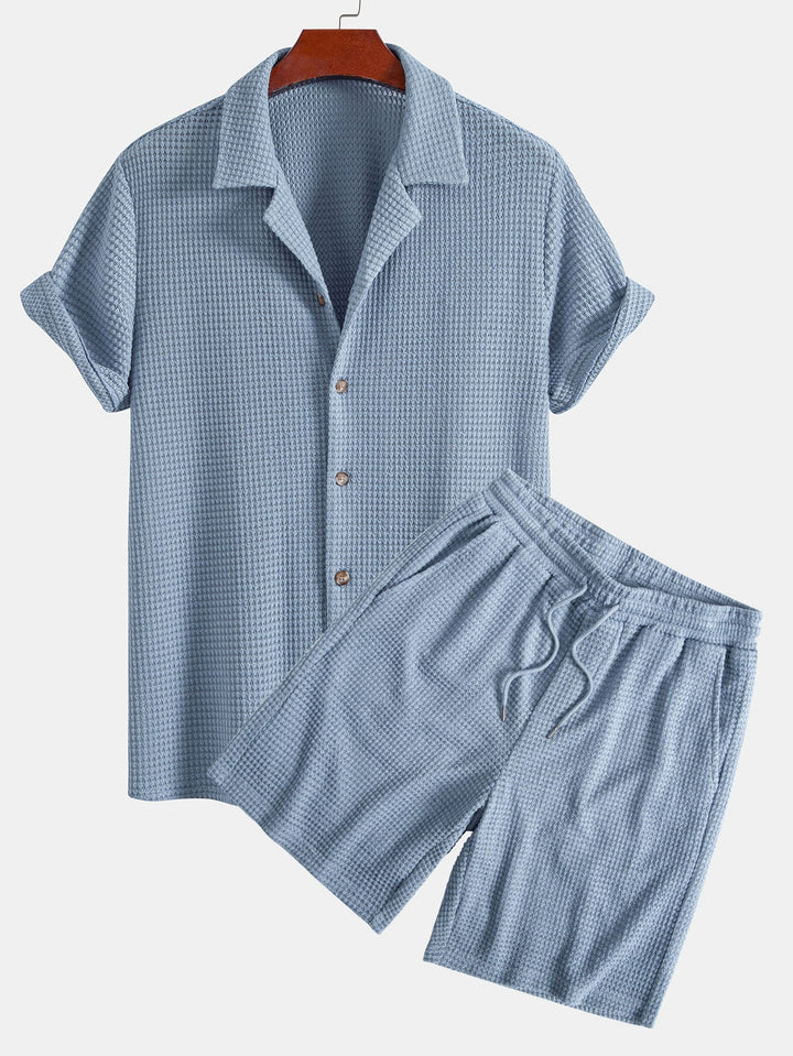 Darel™ - Short Sleeve Shirt and Short Set