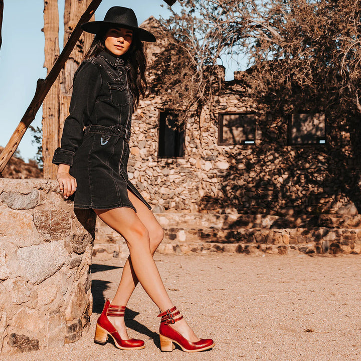 Everly™ - Strapped Block Heel Shoes