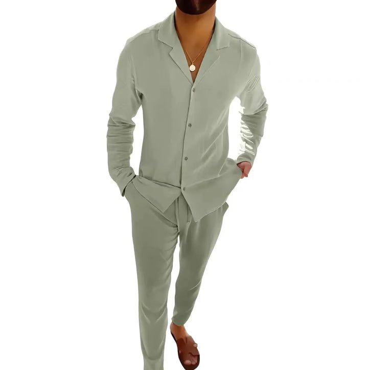 Zeus™ | Men's Summer Linen Set