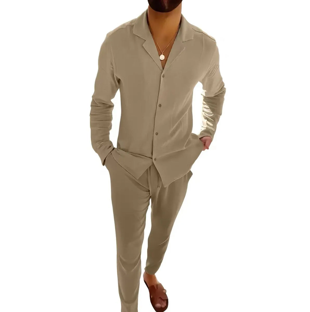 Zeus™ | Men's Summer Linen Set