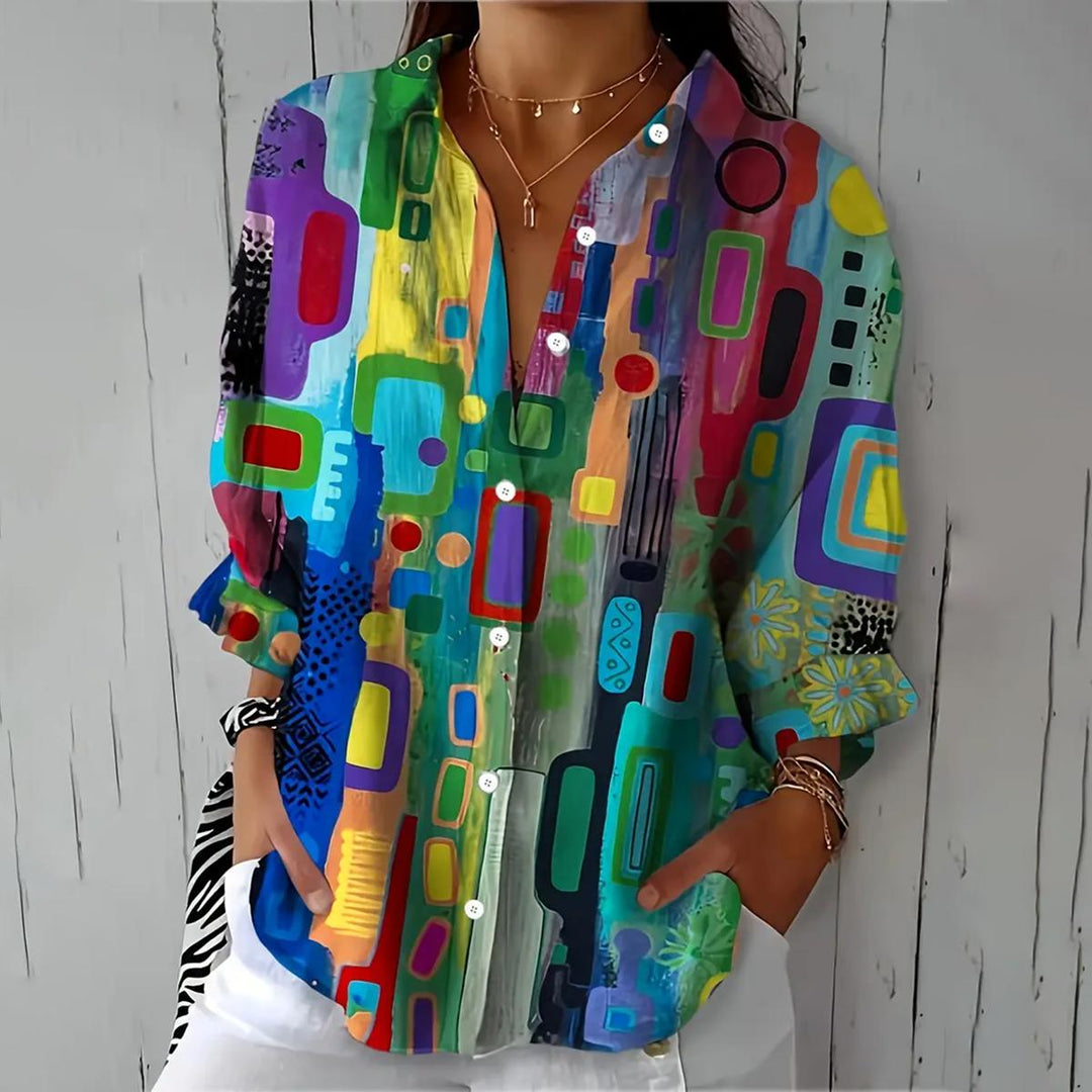 Marion™ - Sophisticated Button-Up Shirt