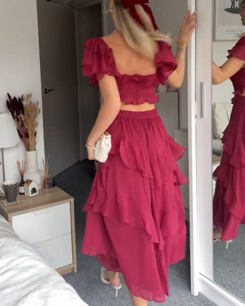 Claudine™ - Ruffle Dress