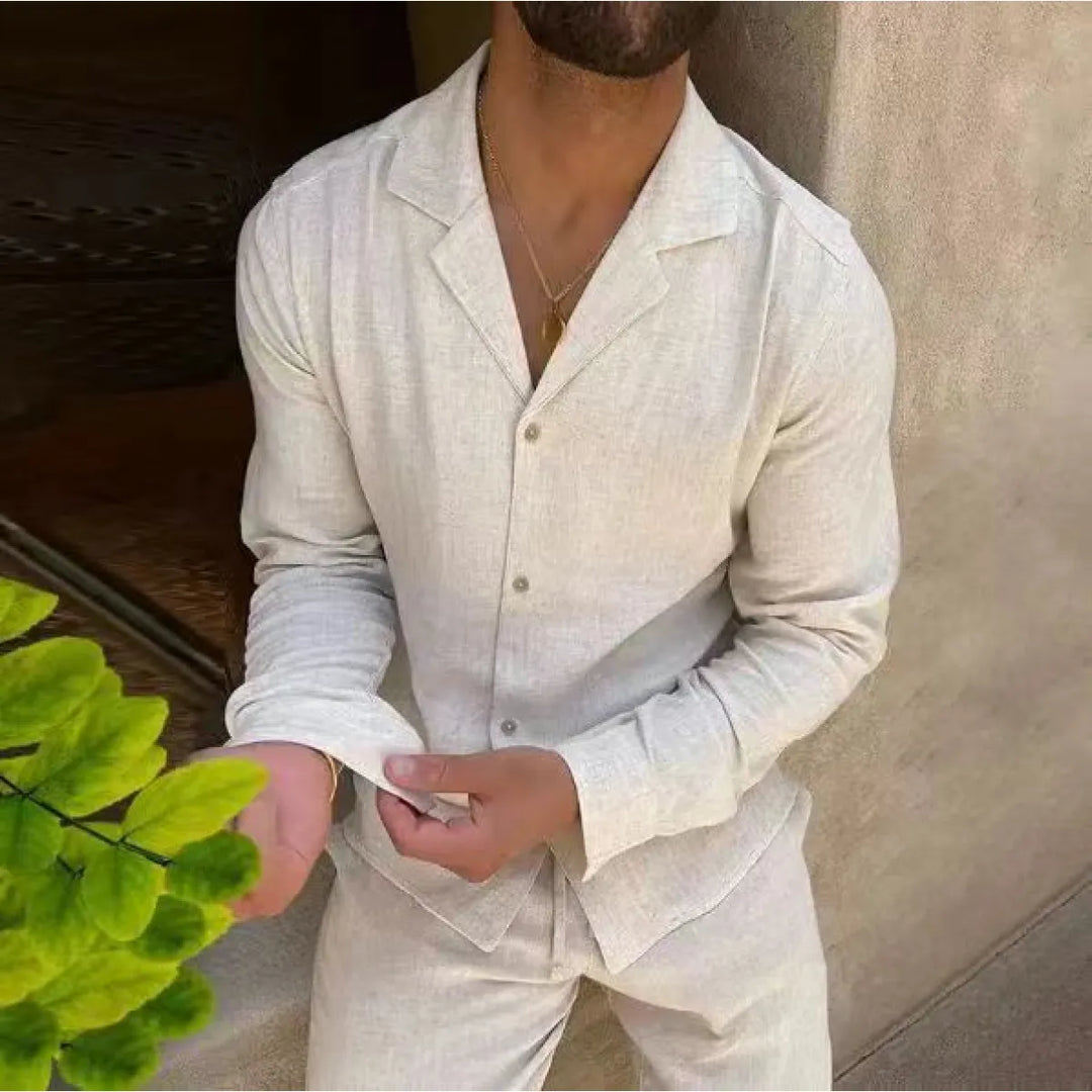 Zeus™ | Men's Summer Linen Set