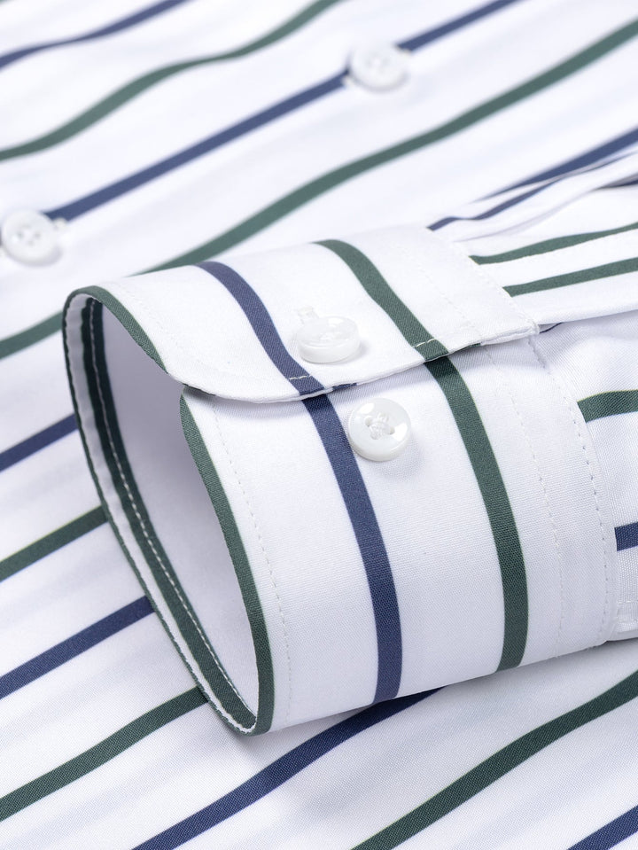 Callum Striped Button-Up Shirt