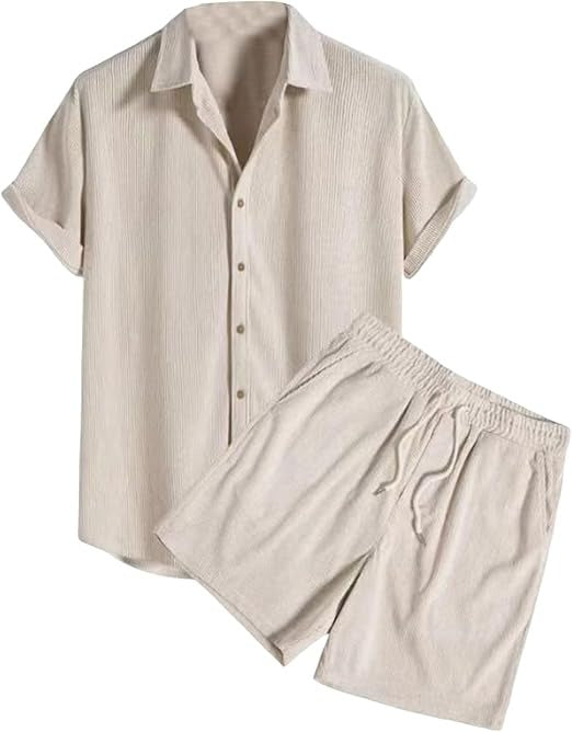 Dashiell™ - Button-Up Shirt and Shorts Set
