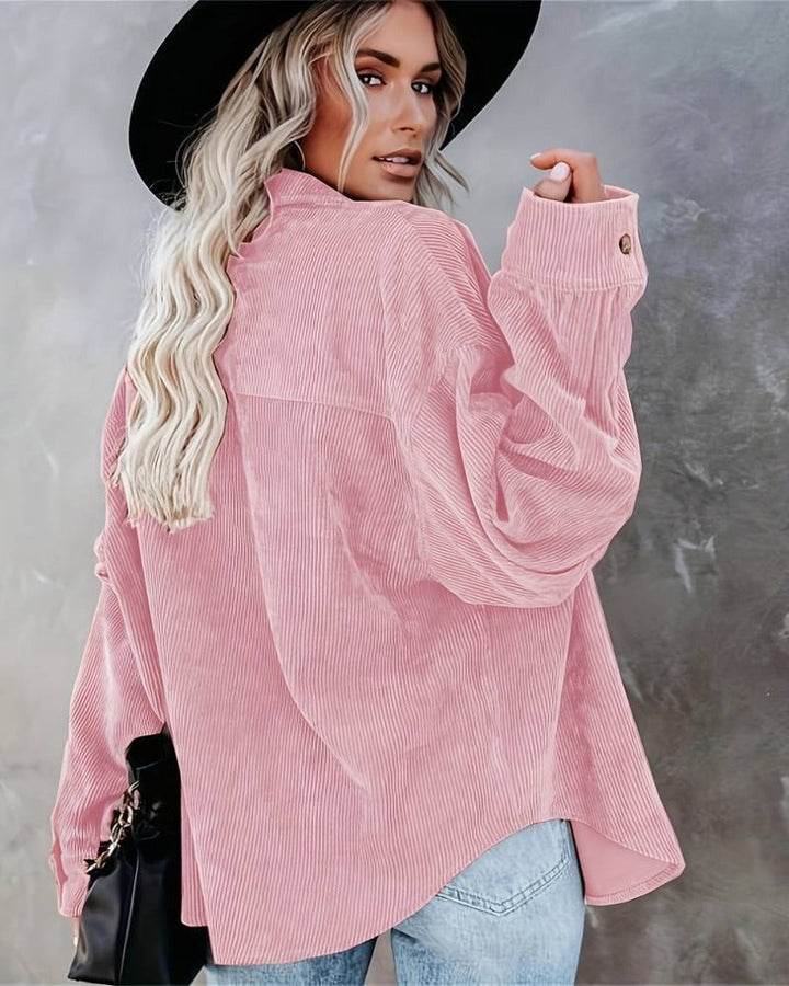 Gwen™ Vintage velvet shirt