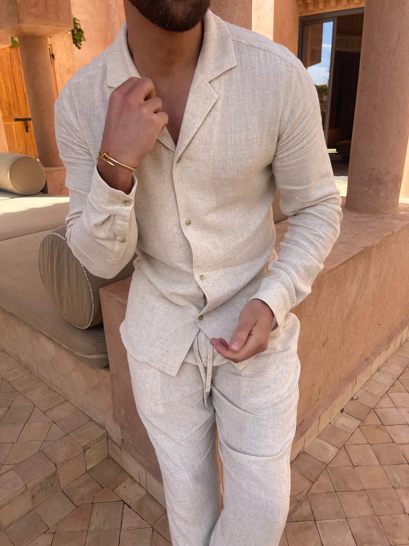 Zeus™ | Men's Summer Linen Set
