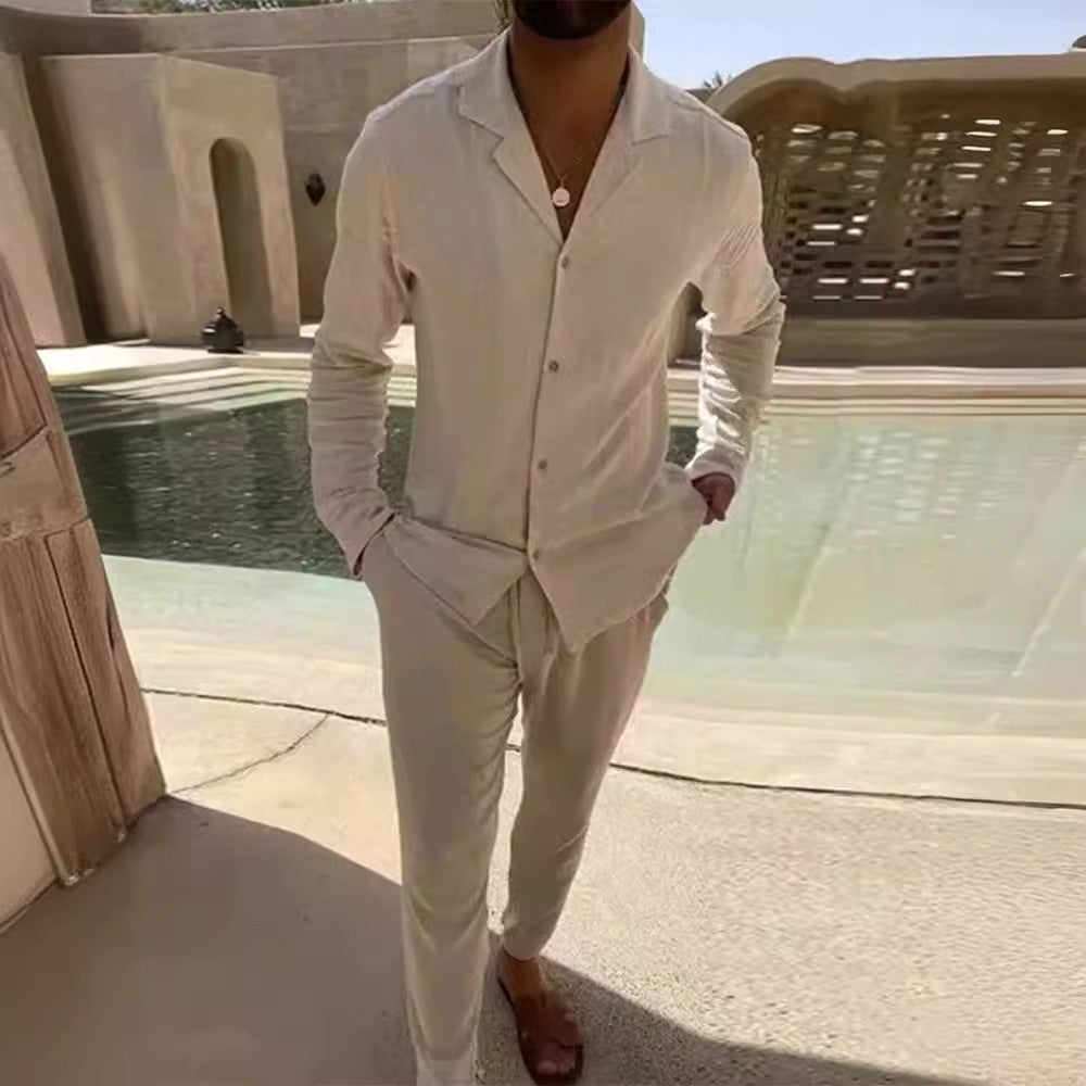 Zeus™ | Men's Summer Linen Set
