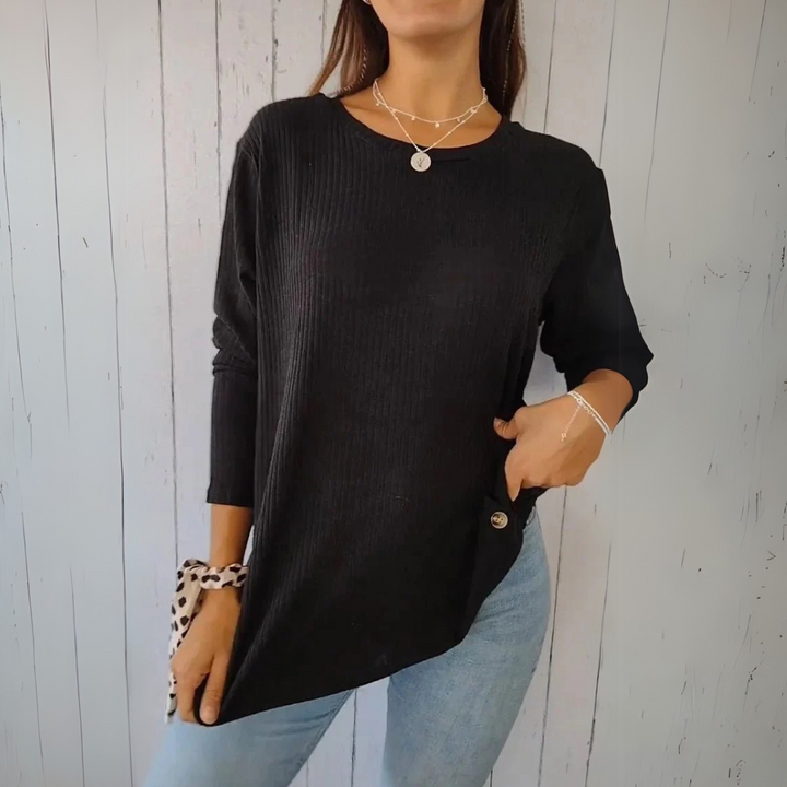 Stacy™ - Soft Button-Down Top