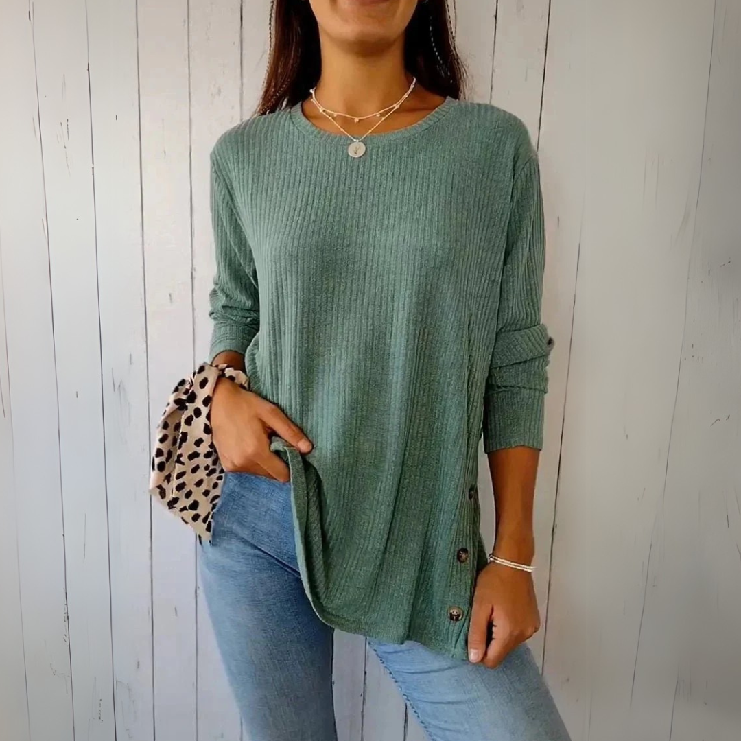 Stacy™ - Soft Button-Down Top