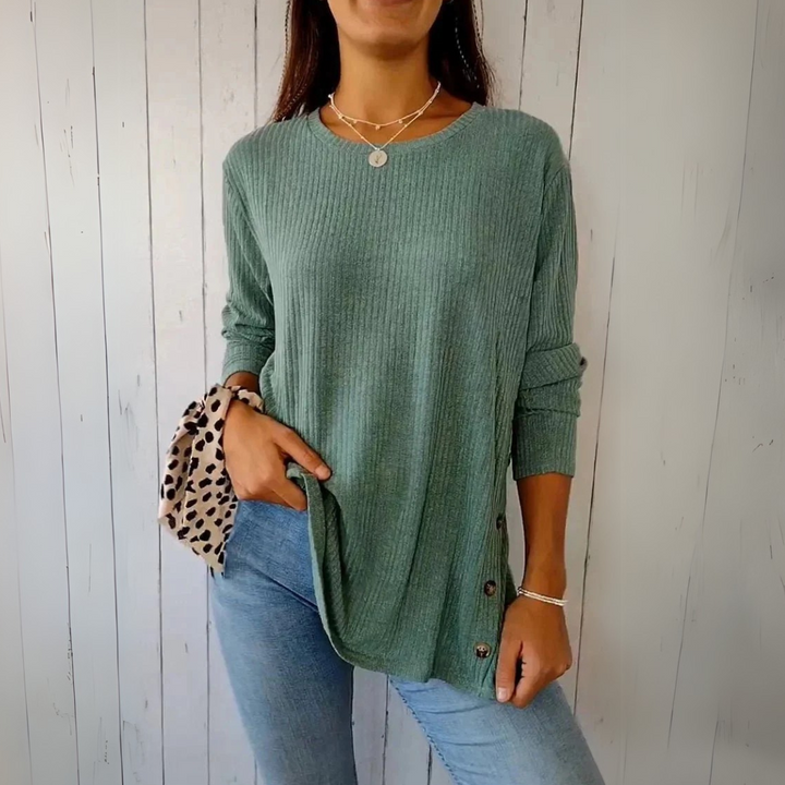 Stacy™ - Soft Button-Down Top