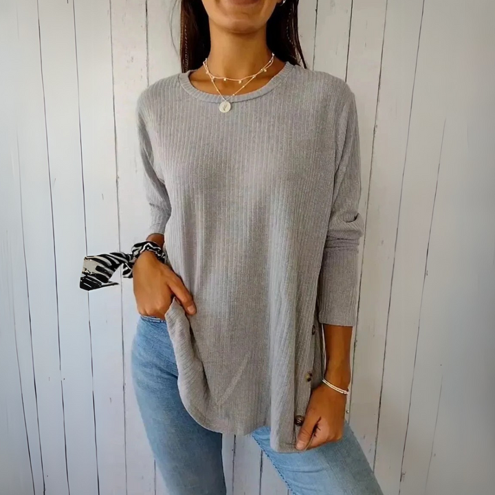 Stacy™ - Soft Button-Down Top