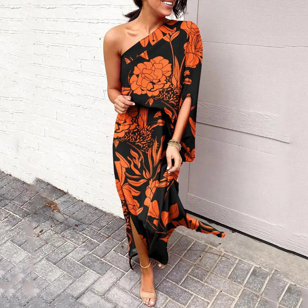 Mikee™ - One-Shoulder Elegant Dress