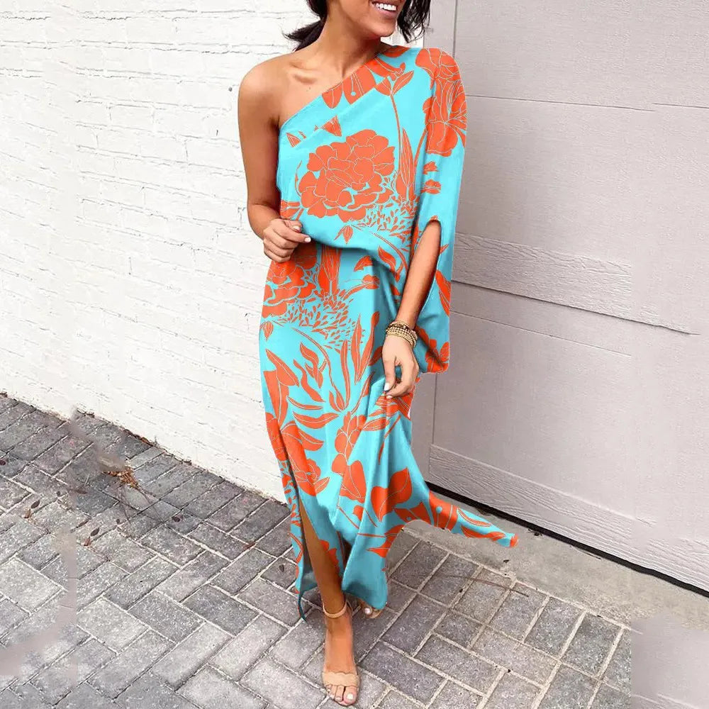 Mikee™ - One-Shoulder Elegant Dress