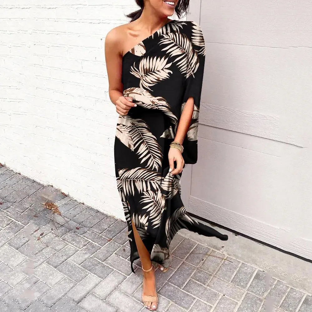 Mikee™ - One-Shoulder Elegant Dress