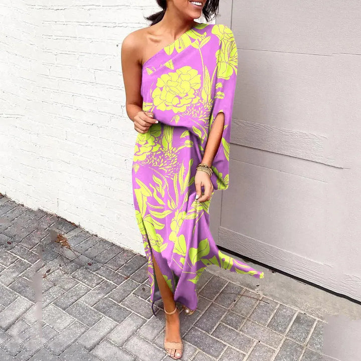 Mikee™ - One-Shoulder Elegant Dress