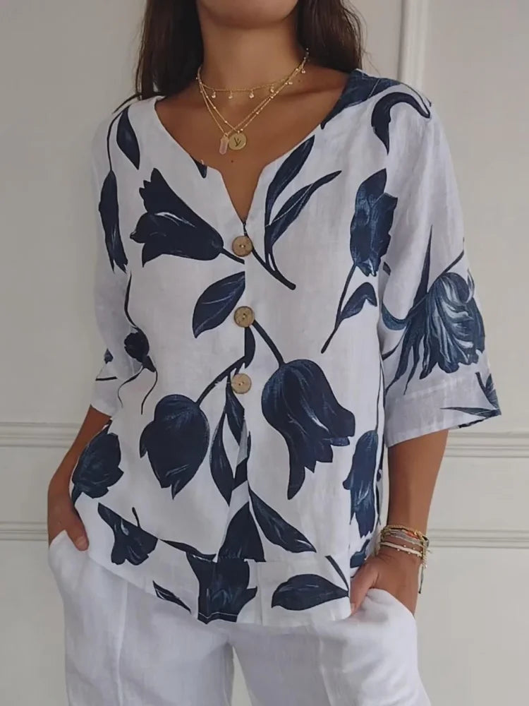Peggy™ - Floral Blouse