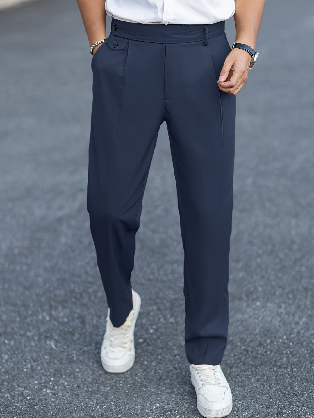 Vintage Loose Fit Trousers