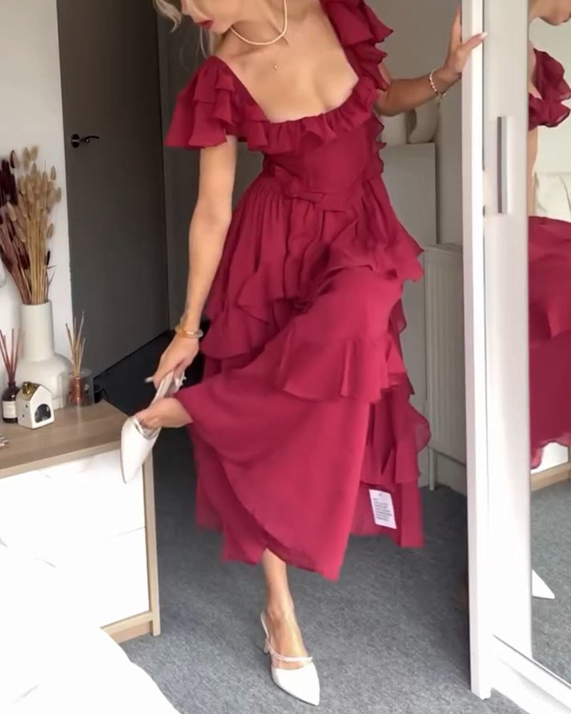 Claudine™ - Ruffle Dress