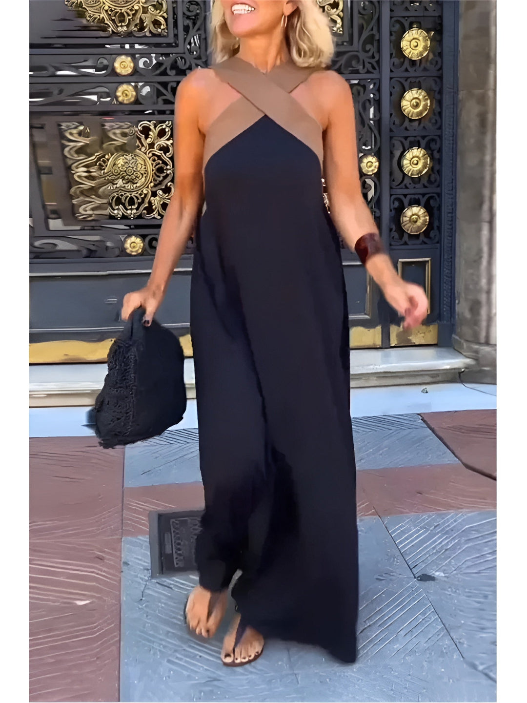 Zerena™ Halterneck Maxi Dress