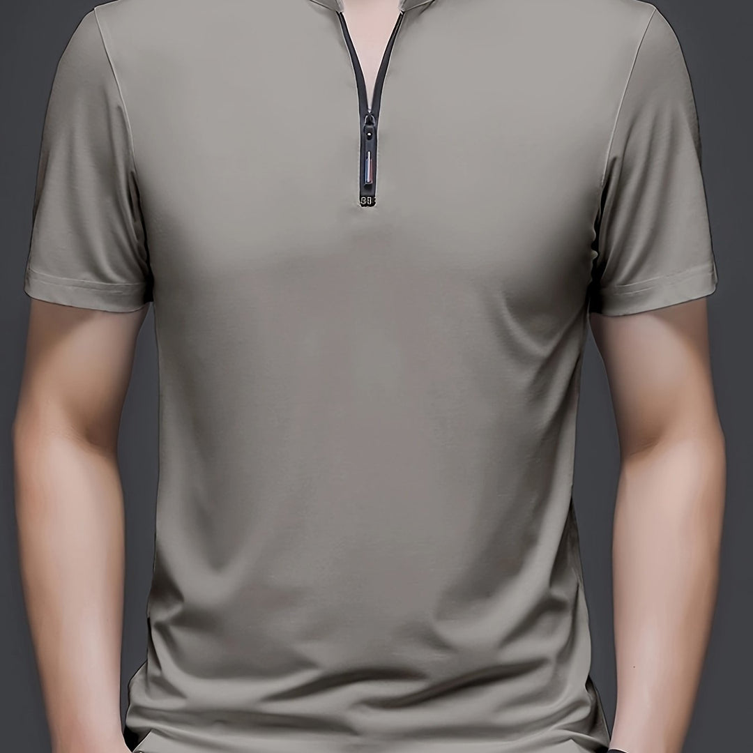 Matteo Technical Shirt – Anthracite