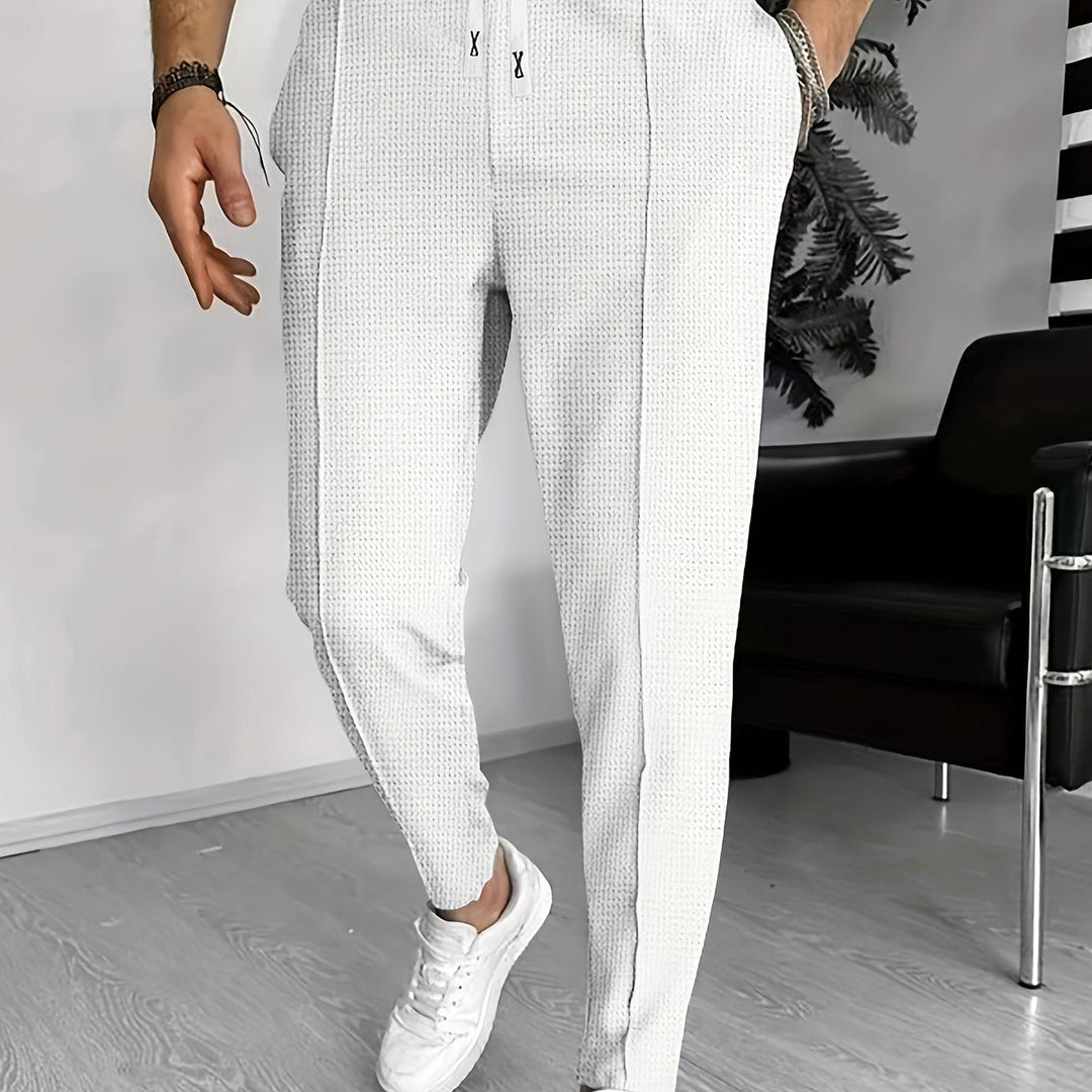 Casual Trousers with Drawstring