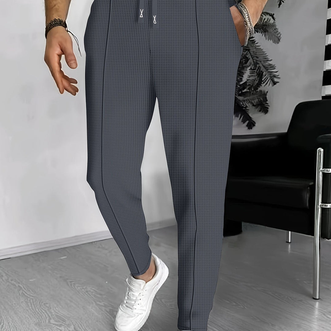 Casual Trousers with Drawstring