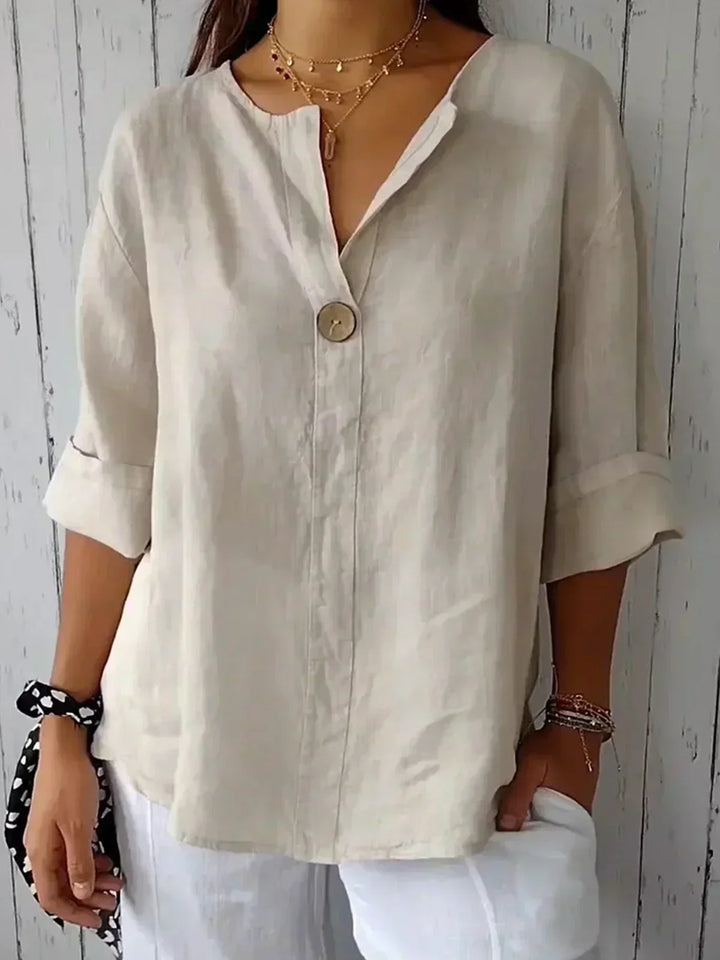 Juanita™ - Casual V-neck Blouse