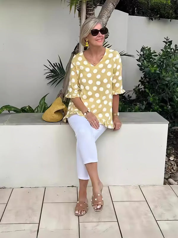Rita™ - Elegant Vintage Top
