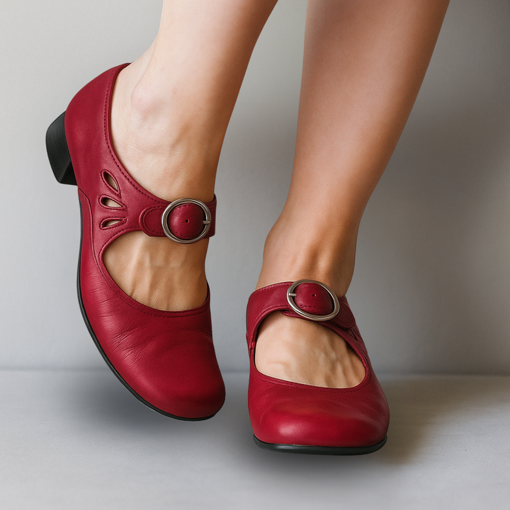 Kylie™ - Orthopedic Leather Shoes