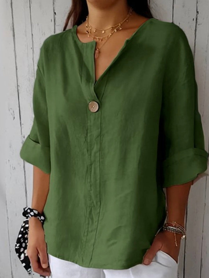 Juanita™ - Casual V-neck Blouse