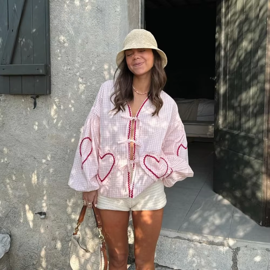 Sheila™ - Heart Blouse