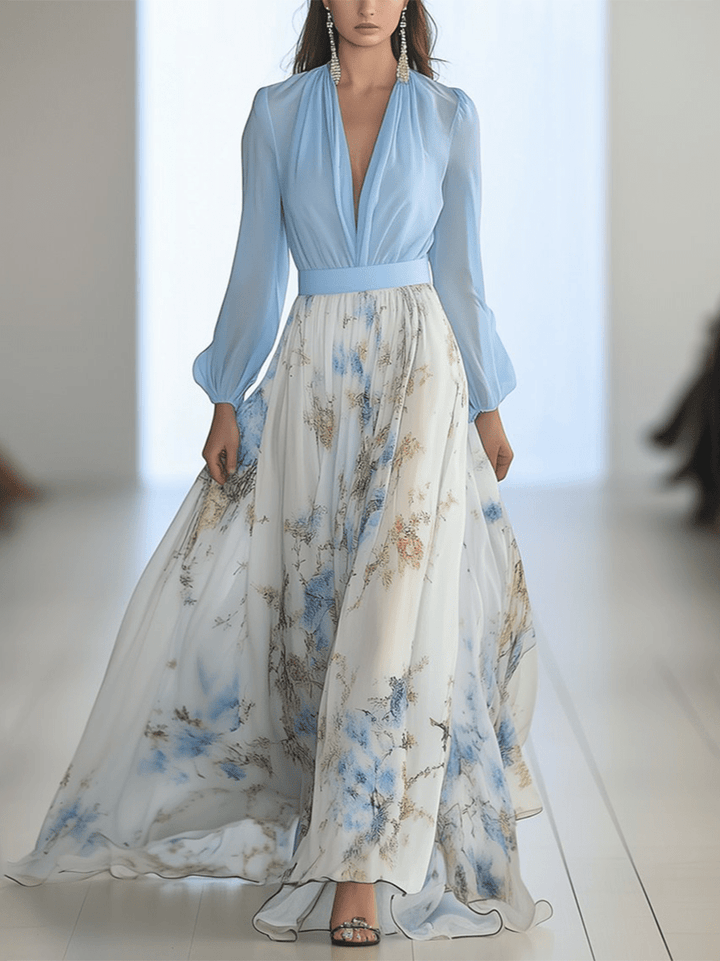 Tasma™ - Long Dress with Floral Print