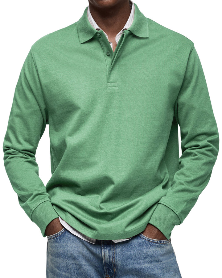 Xander™ - Casual Long sleeve polo