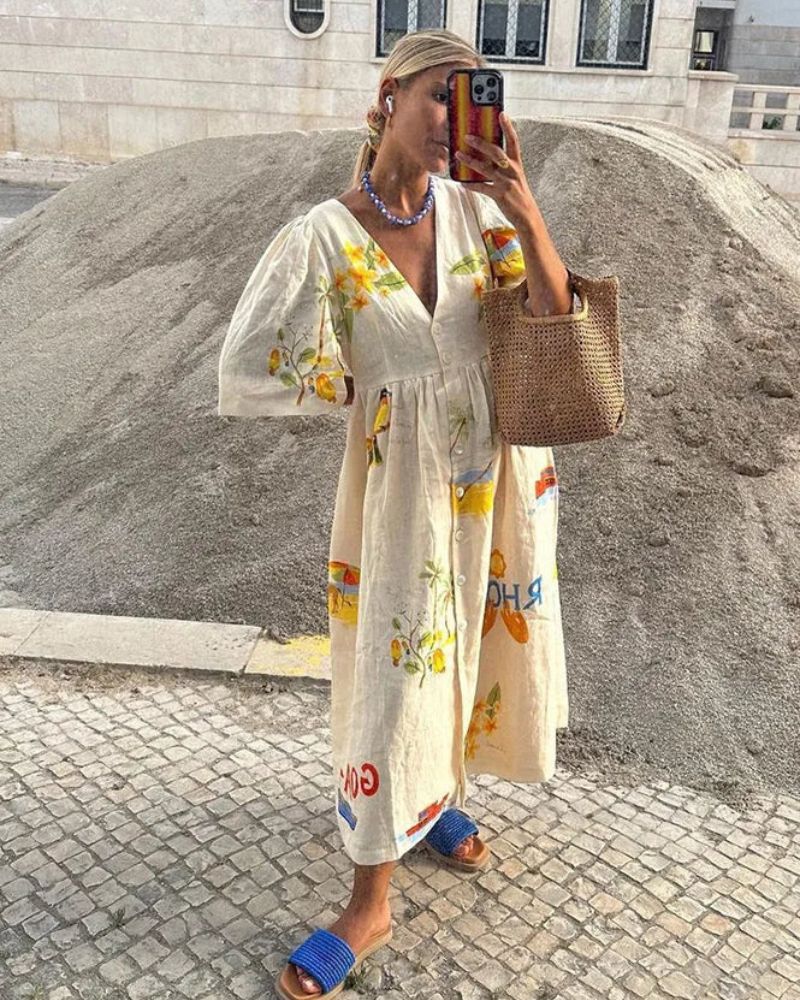 Biralee™ - Printed Dress
