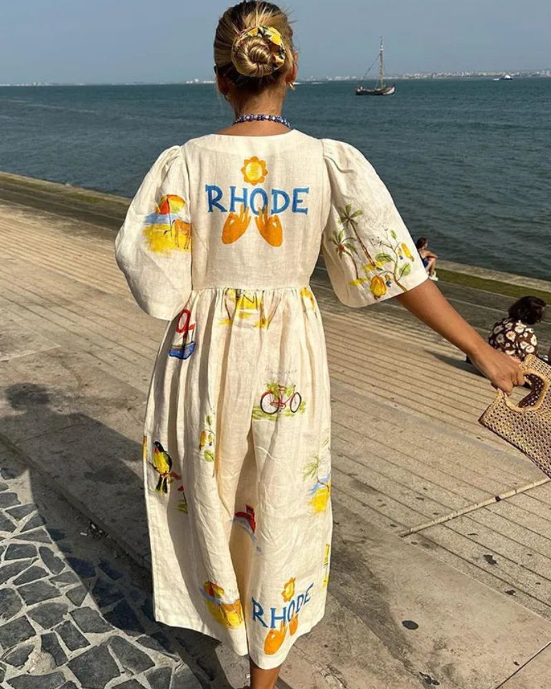 Biralee™ - Printed Dress