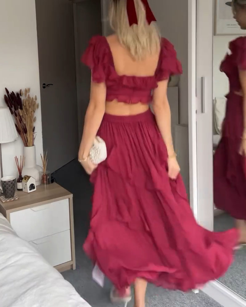 Claudine™ - Ruffle Dress