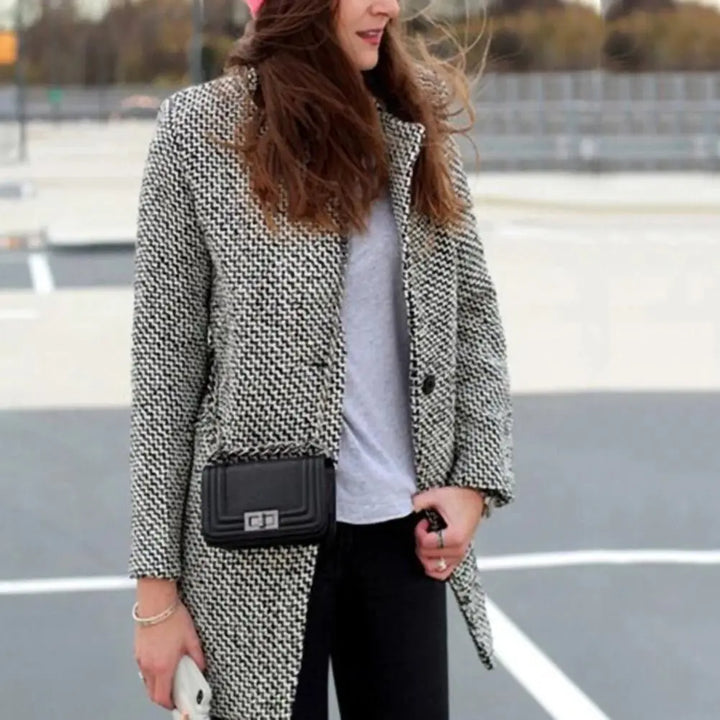 Divina™ - Elegant Long Coat