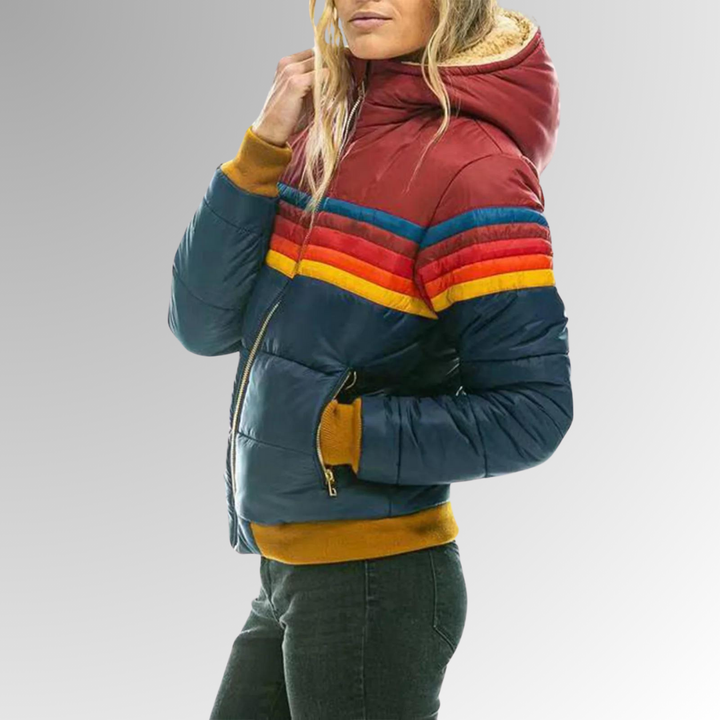Rubie™ - Rainbow Puffer Jacket