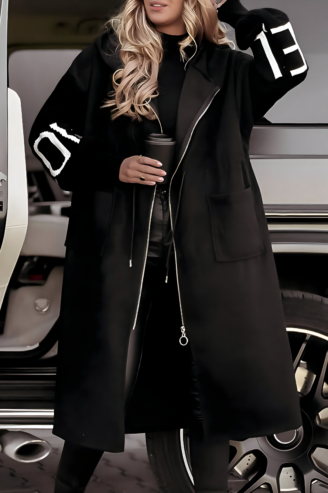 Francesca™ - Elegant Hooded Coatigan