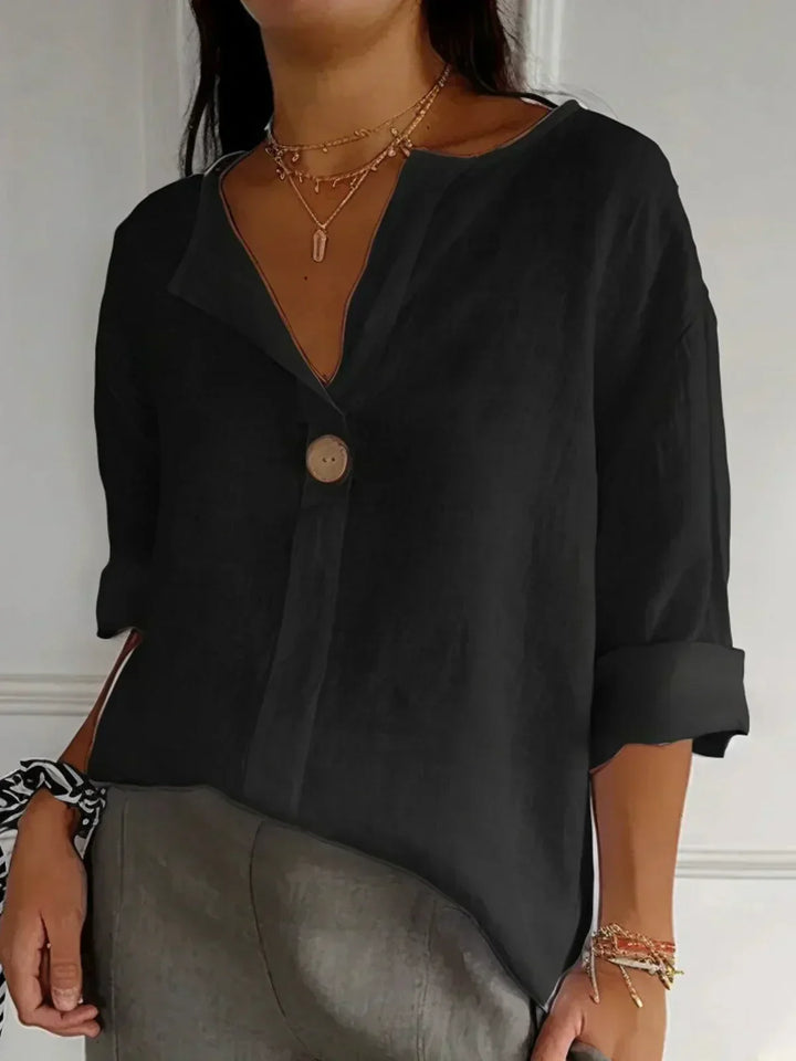 Juanita™ - Casual V-neck Blouse