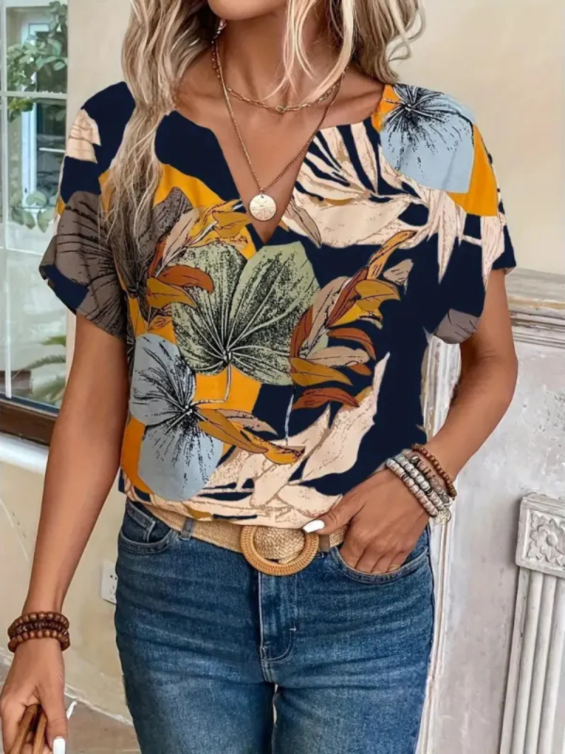 Avery™ - Floral Button-Up Blouse