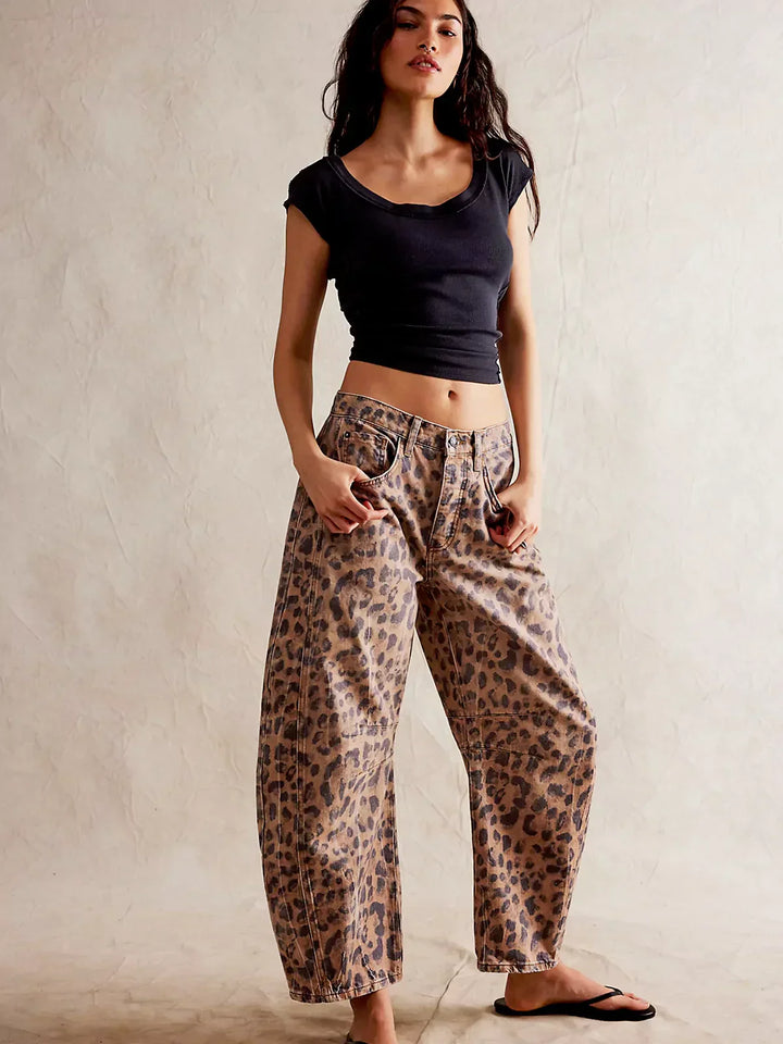 Terry™ - Print Baggy Jeans