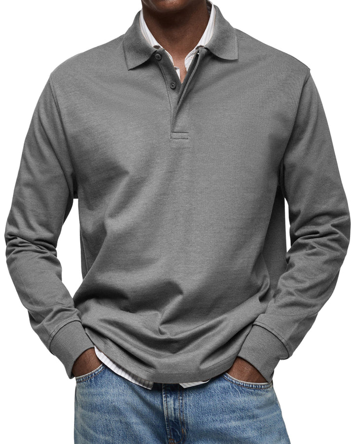 Xander™ - Casual Long sleeve polo