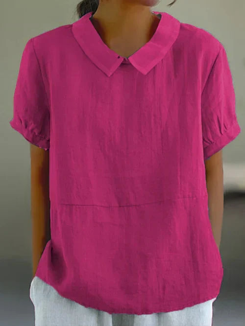Ramona™ - Relaxed Fit Collared Blouse