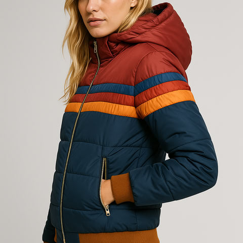 Rubie™ - Rainbow Puffer Jacket