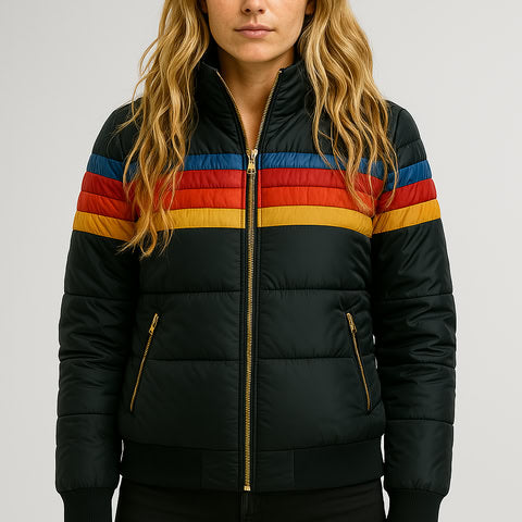 Rubie™ - Rainbow Puffer Jacket